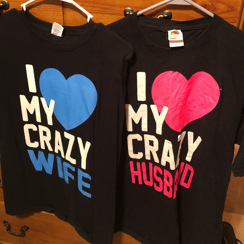 Matching tees for him/her.
